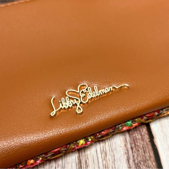 Libby Edelman Multicolor Zigzag Woven Cosmetic Bag - Picture 4 of 6